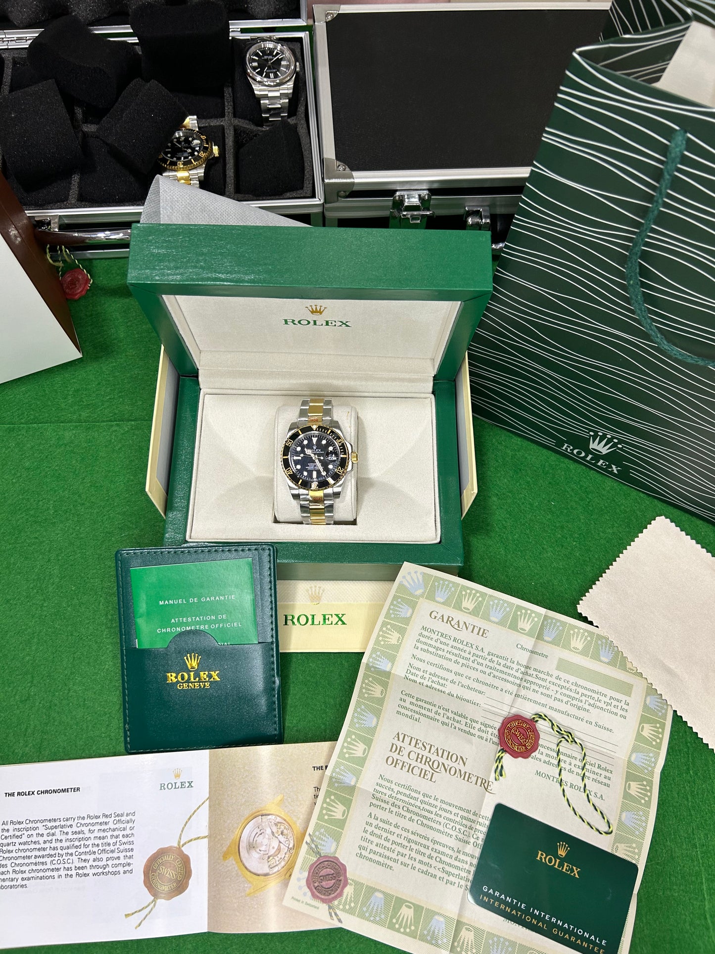 ROLEX SUBMARINER ACC/ORO