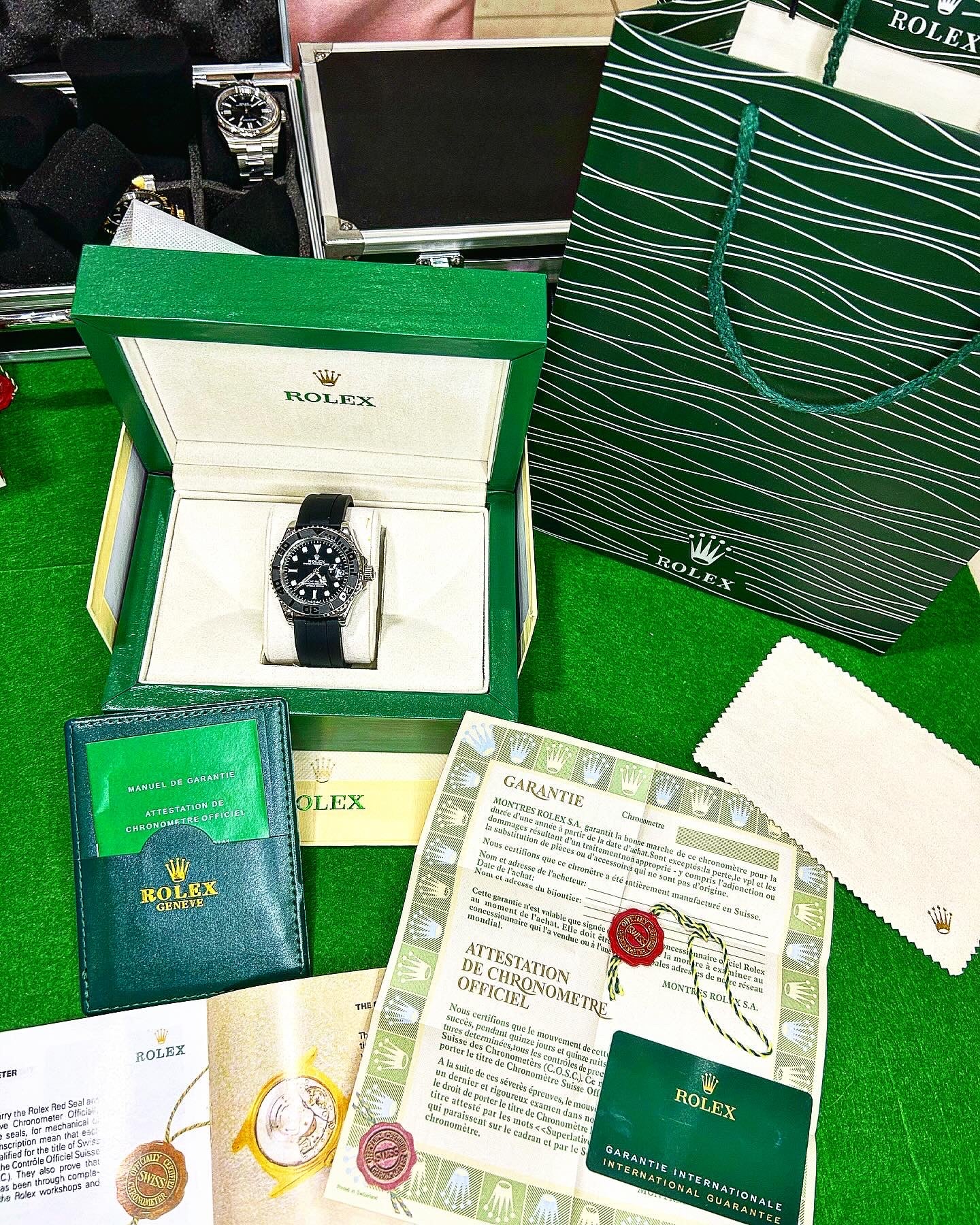 ROLEX YACHT MASTER OYSTERFLEX ARG