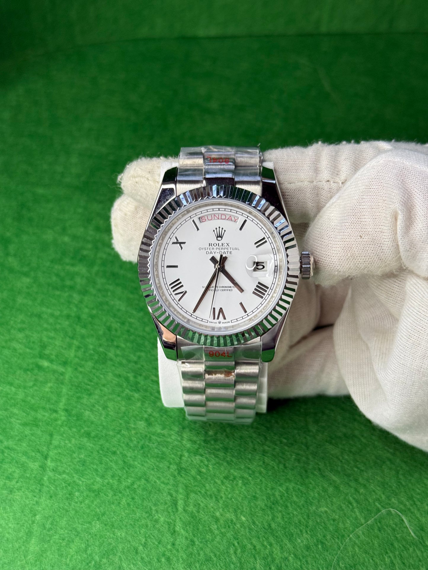 DAY DATE BIANCO NUMERI ROMANI