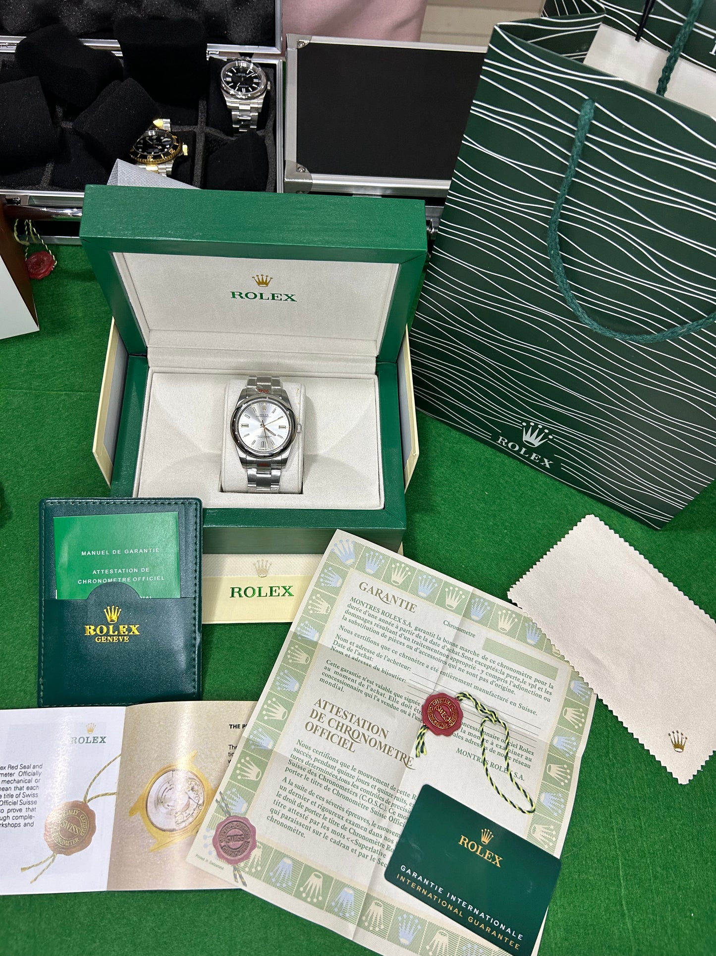 ROLEX OYSTER PERPETUAL ARGEN/ORO