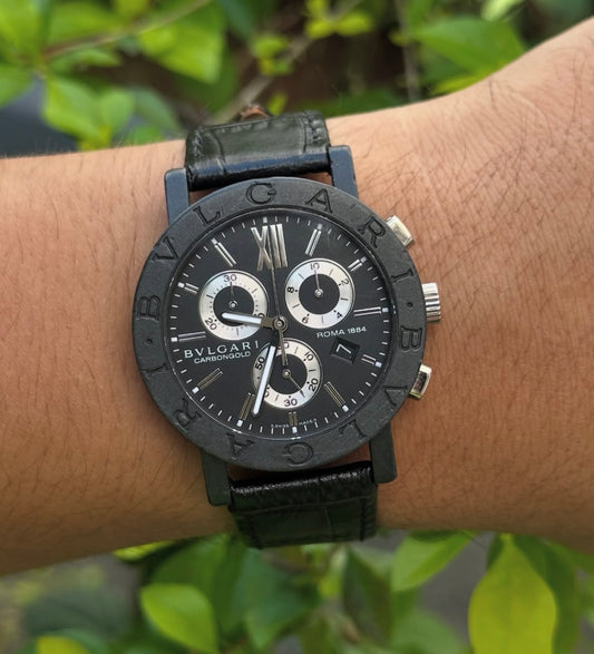 BVLGARI CARBONGOLD CRONO